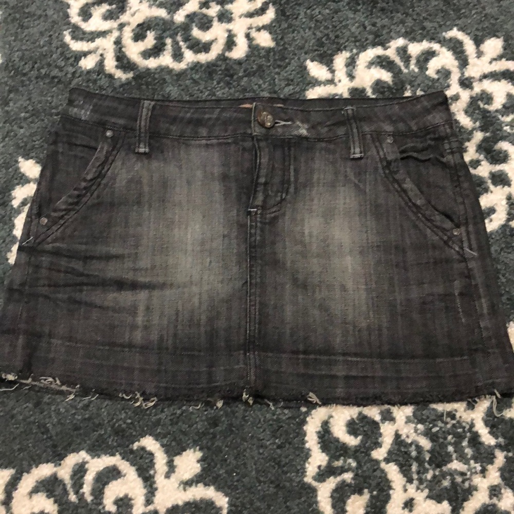 **3 for $10!** EUC  black jean skirt